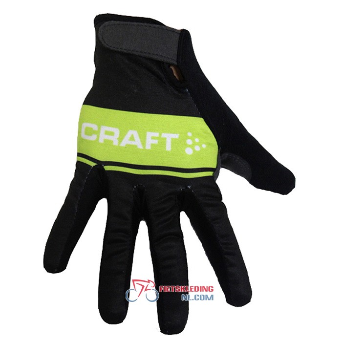 2020 Craft Lange Handschoenen Zwart Groen